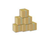 Medium pile of boxes